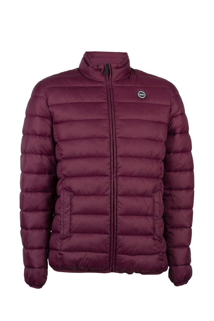 Giubbino 100Gr full zip con interno in cotone Oxford celeste