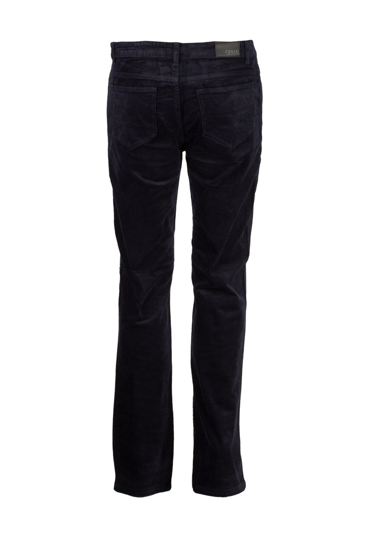 Pantalone 5 tasche in velluto elasticizzato 2000 righe