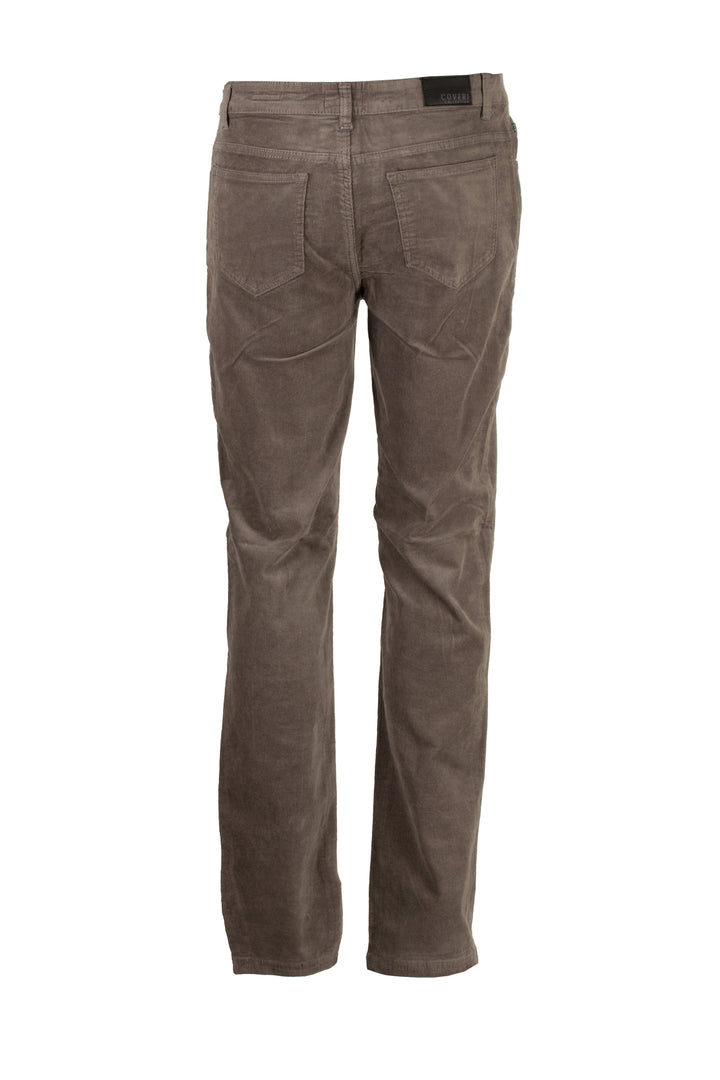 Pantalone 5 tasche in velluto elasticizzato 2000 righe