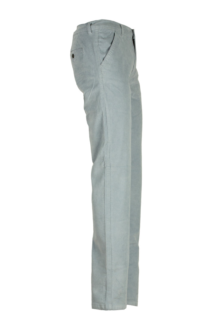 Pantalone tasca america in velluto elasticizzato 2000 righe