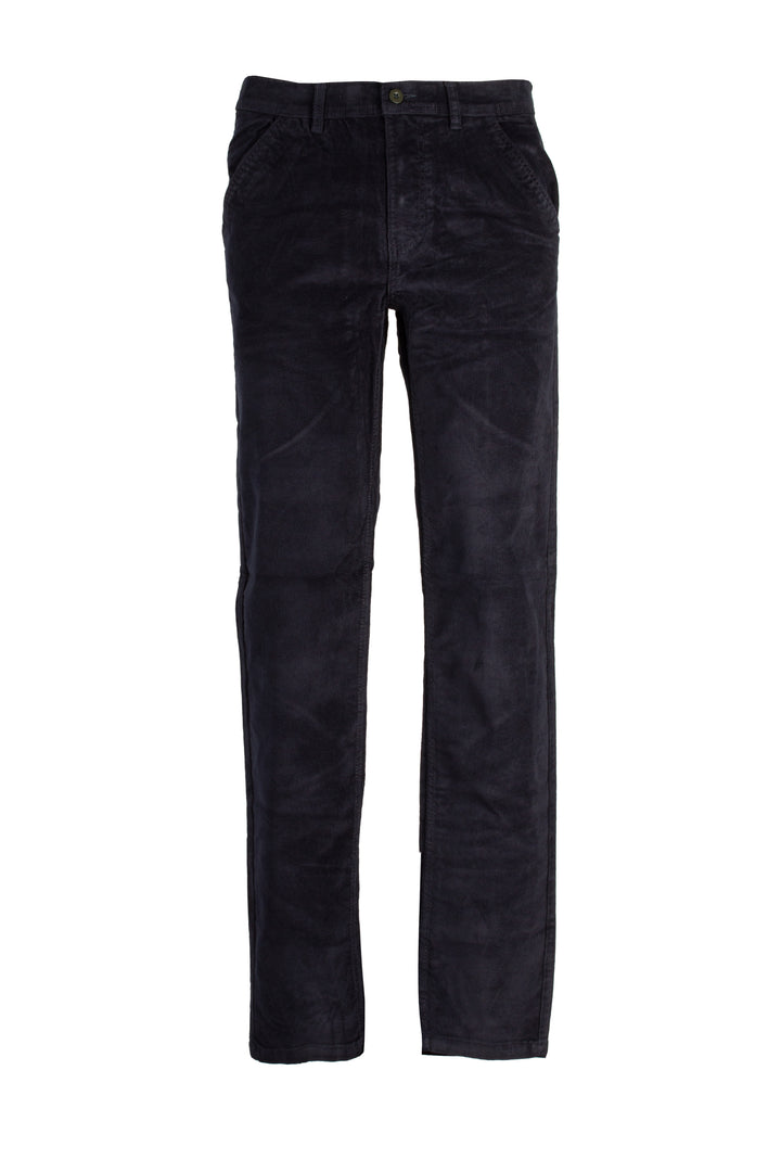 Pantalone tasca america in velluto elasticizzato 2000 righe