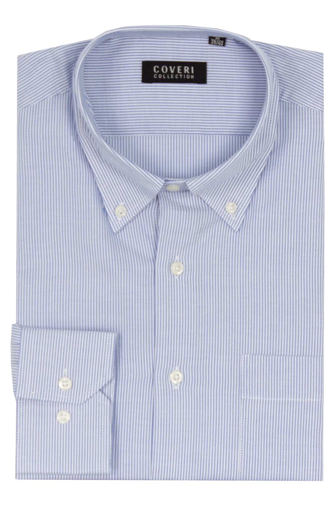 Camicia classica in cotone operato