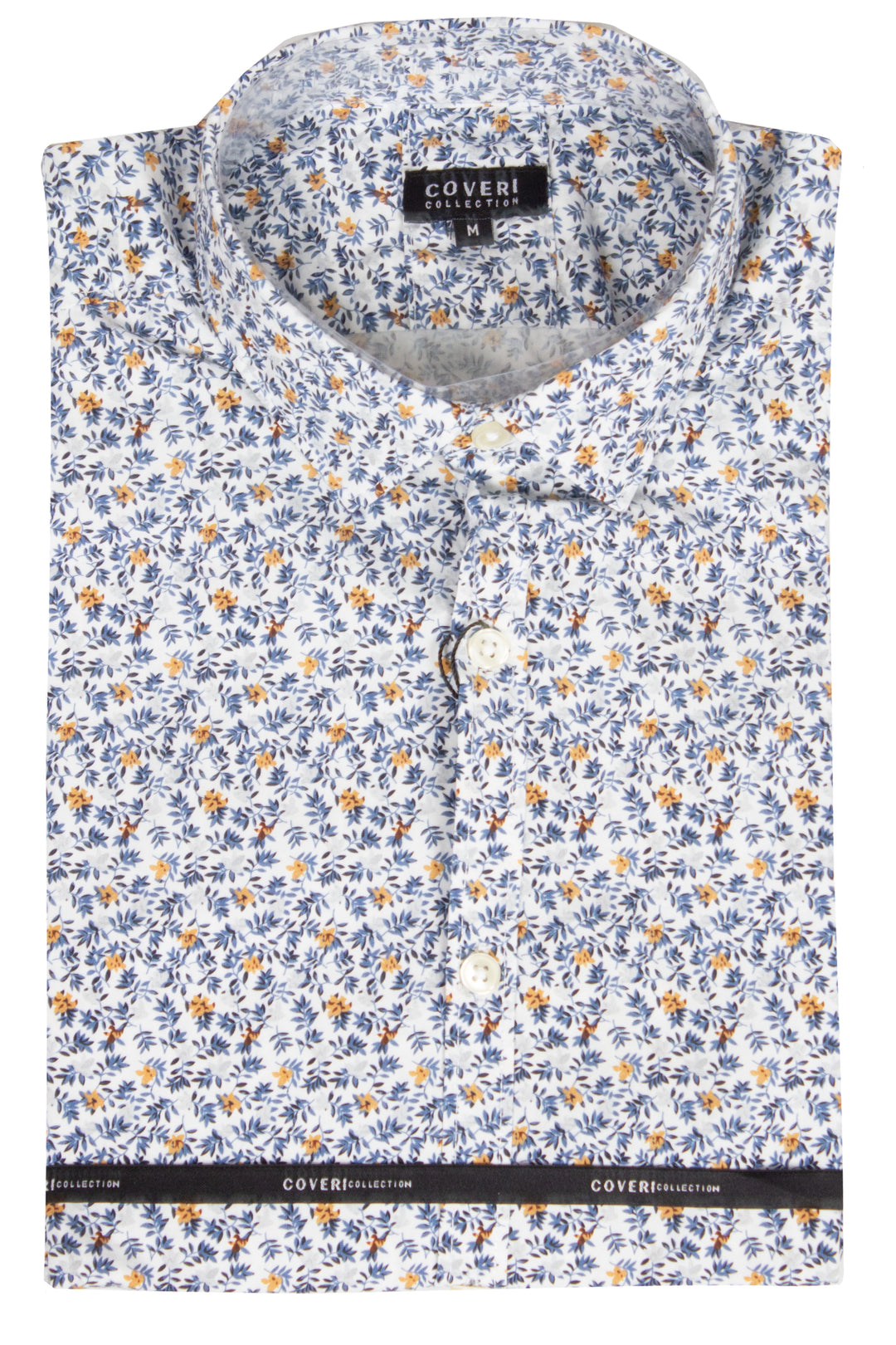 Camicia maniche lunghe con fantasia a fiori