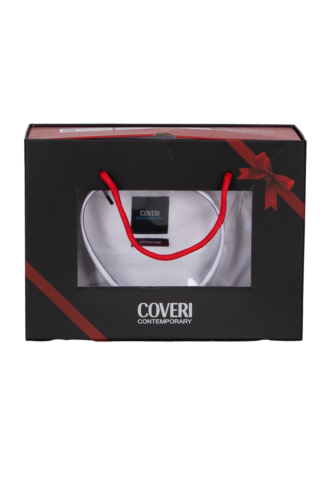 Camicia classica in puro cotone tinta unita con collo classico in scatola regalo