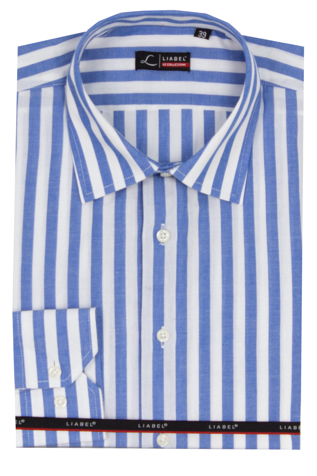 Camicia classica collo classico manica lunga a righe