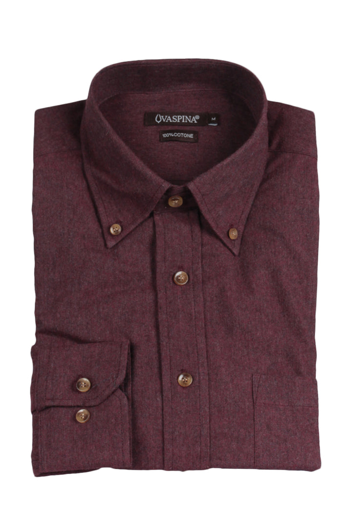 Camicia da uomo in flanella