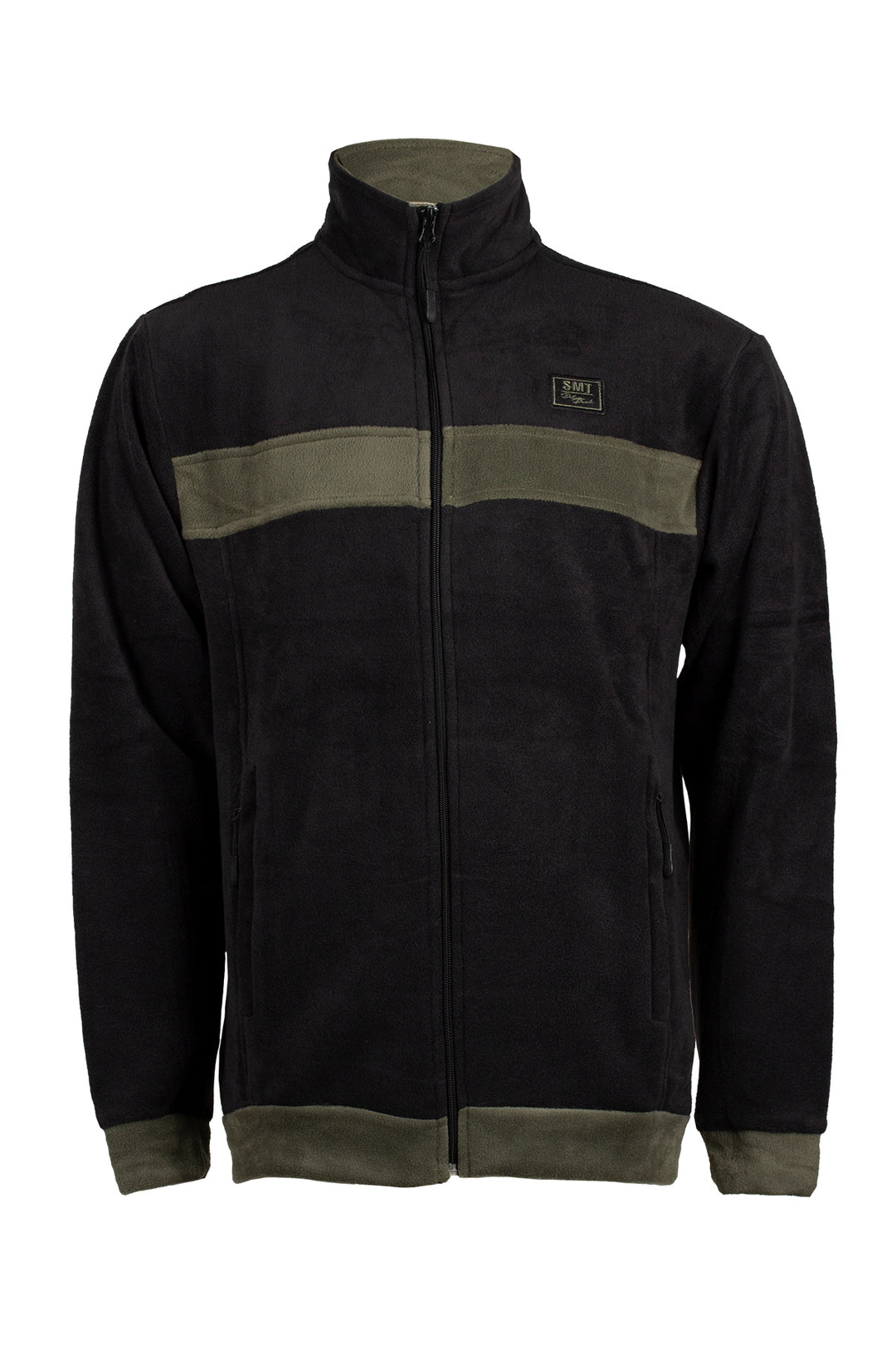 Felpa in pile full zip uomo