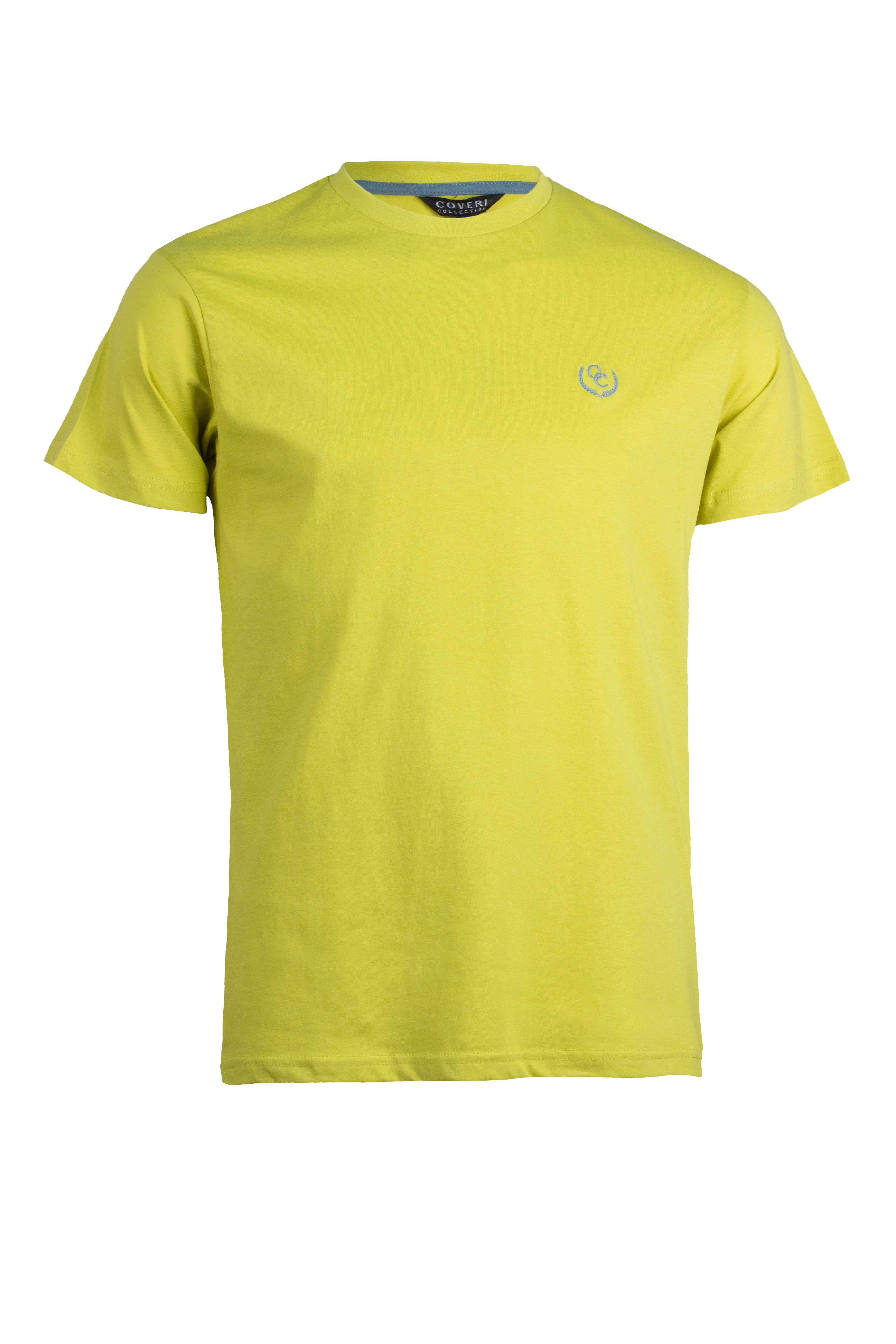 T-Shirt Uomo Enzo Cotone Manica Corta - Regular Fit, Colori Vari (Nero, Verde, Blu, Bianco) - Foto 6