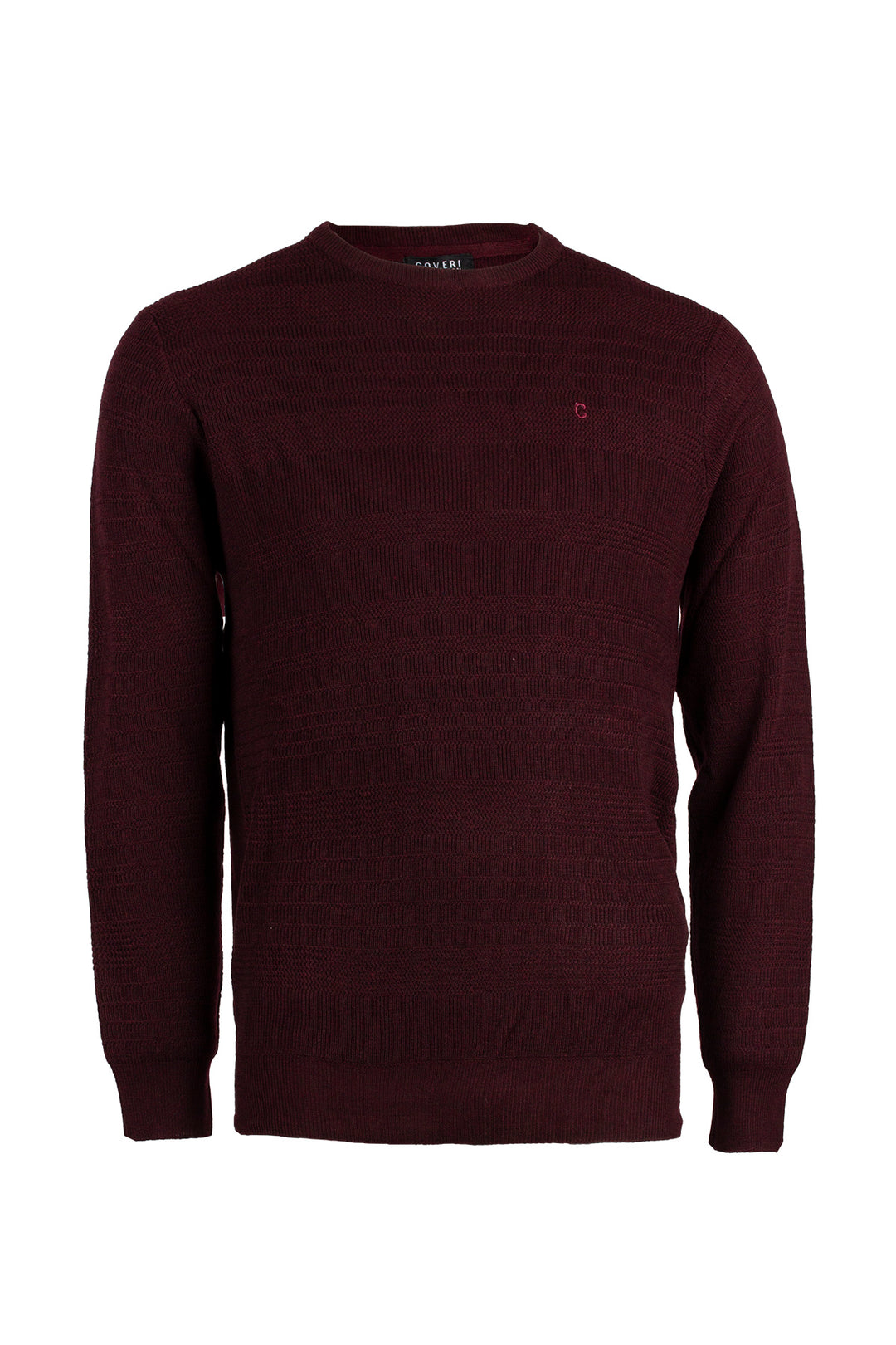 Pullover girocollo tinta unita