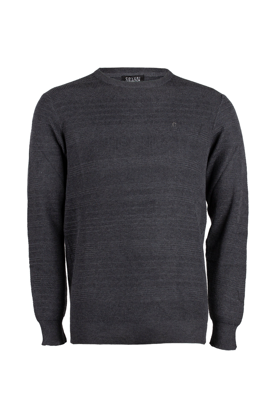 Pullover girocollo tinta unita