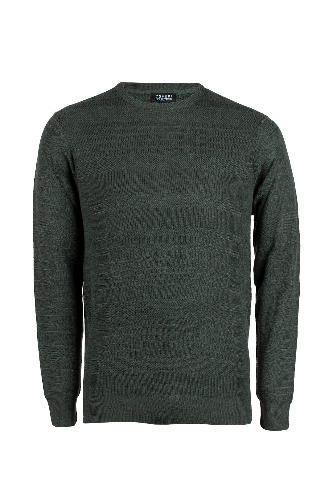 Pullover girocollo tinta unita
