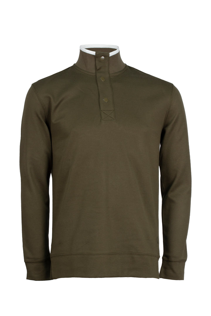 Felpa uomo in cotone piquet