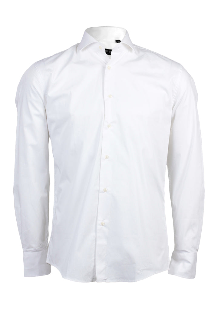 Camicia classica uomo con collo francese