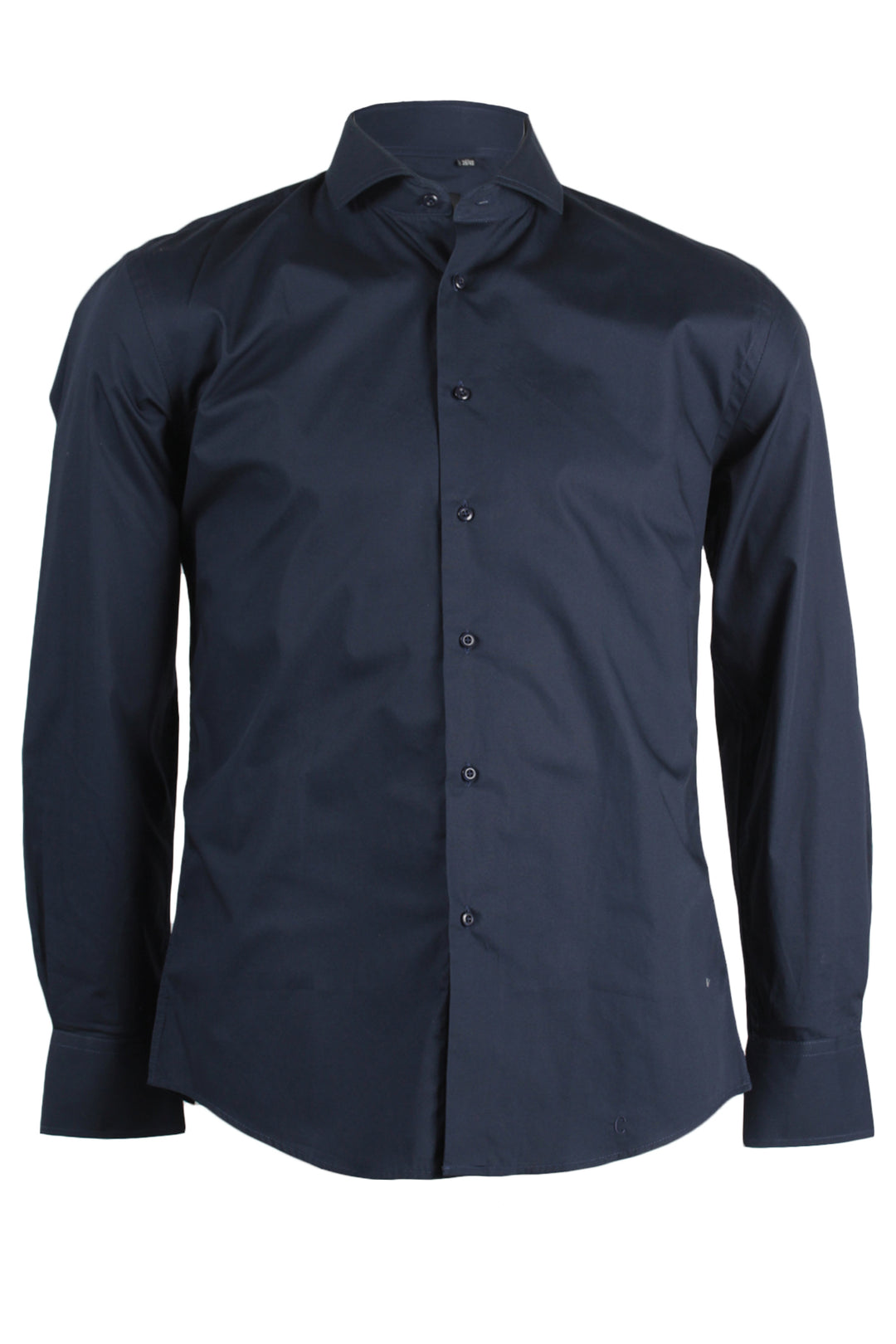 Camicia classica uomo con collo francese