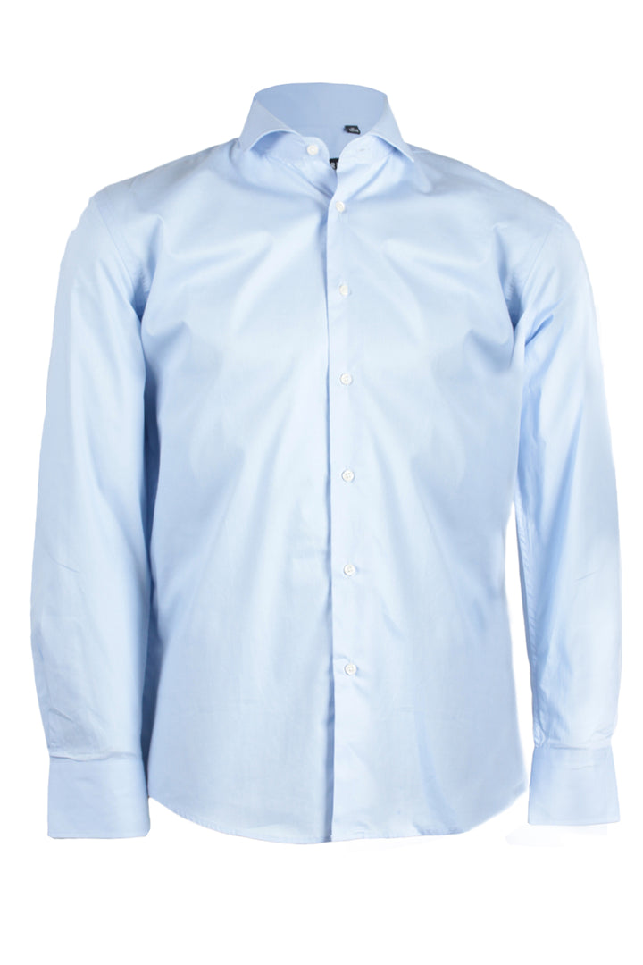 Camicia classica uomo con collo francese