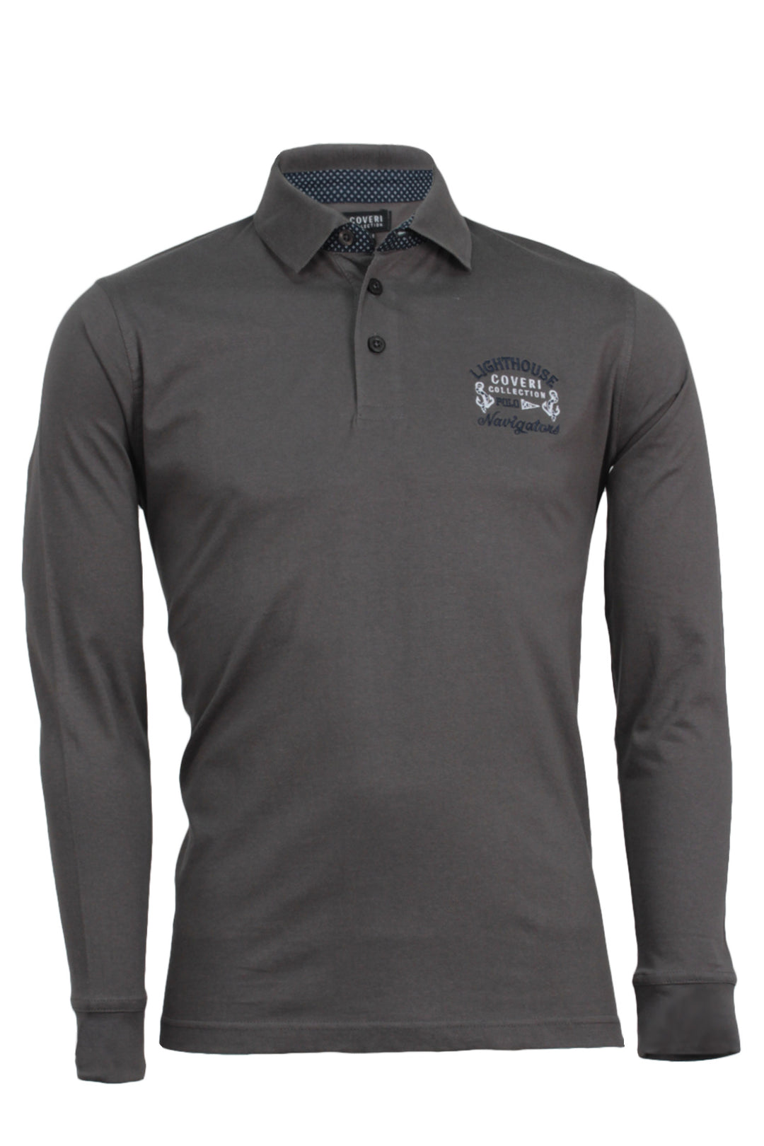 Polo da uomo manica lunga Coveri Collection