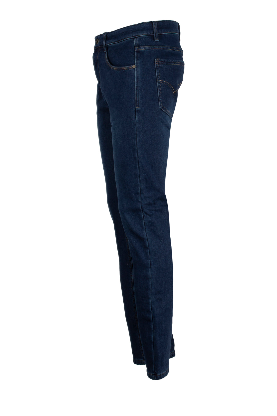 Jeans uomo foderato in pile light wash