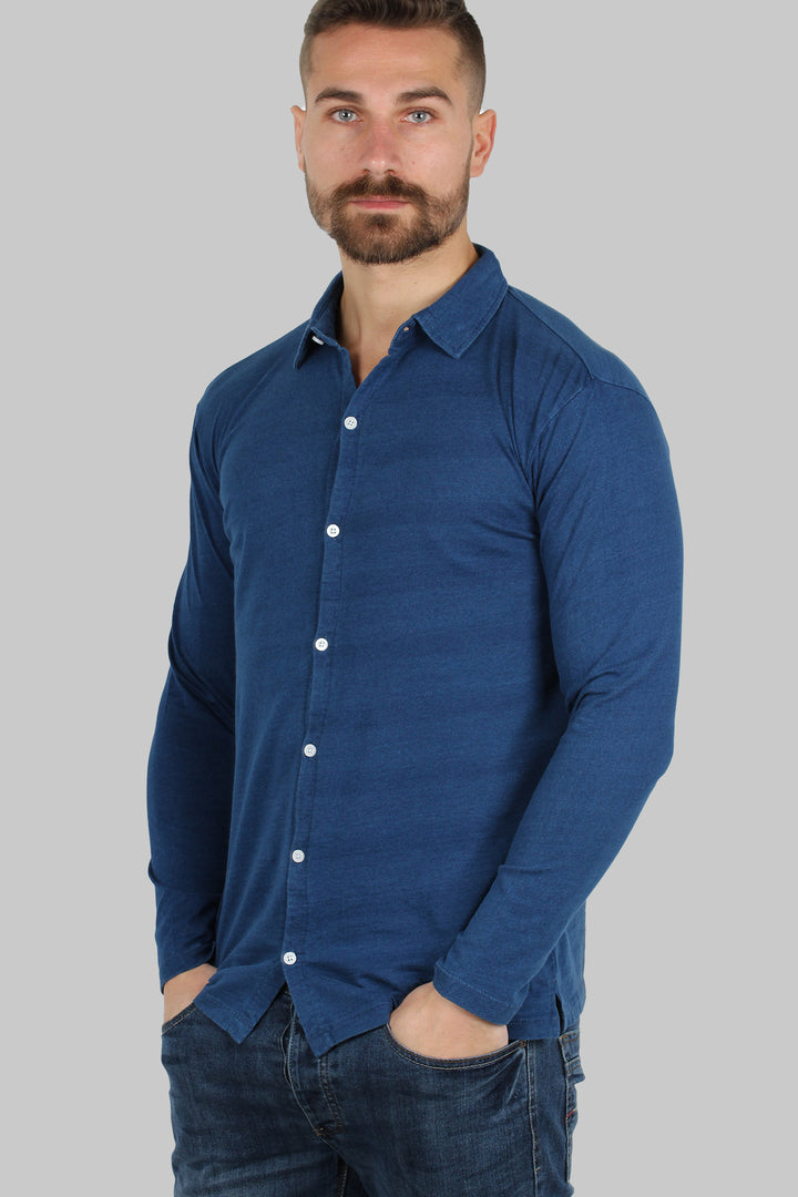 Camicia in jersey sportiva