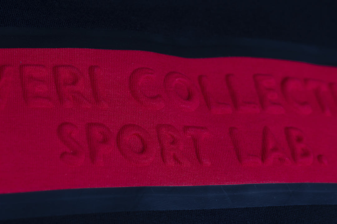 Felpa da uomo stampata a rilievo