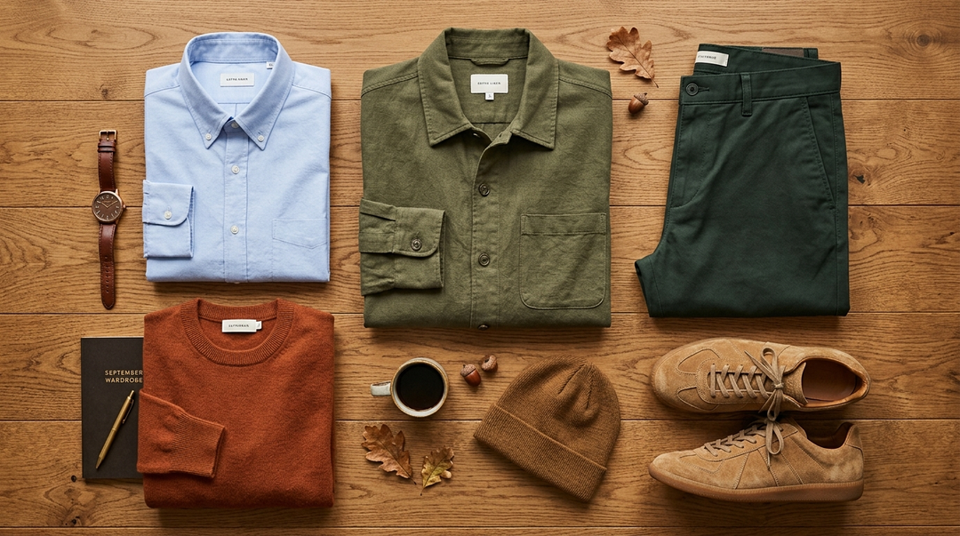 Capsule Wardrobe Uomo: i 5 Pezzi per il Guardaroba di Settembre