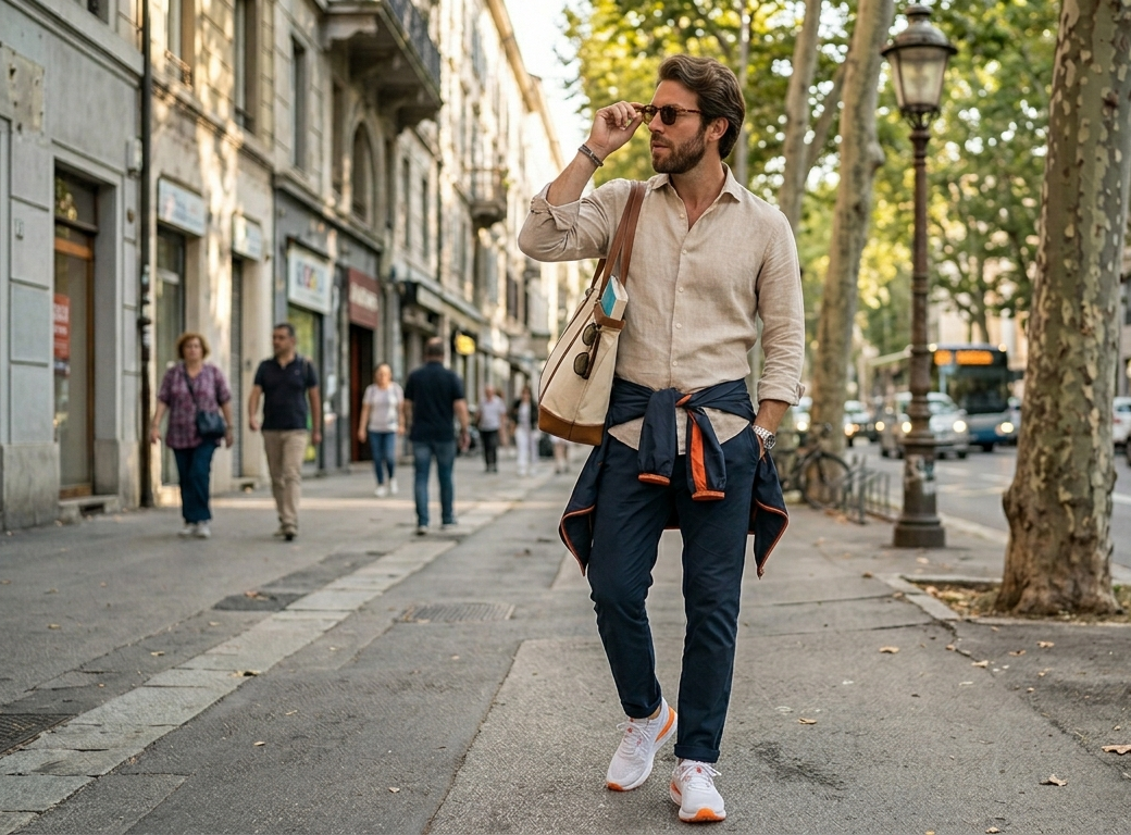 Lino, cotone o tecnico? I tessuti must-have per l'uomo estivo