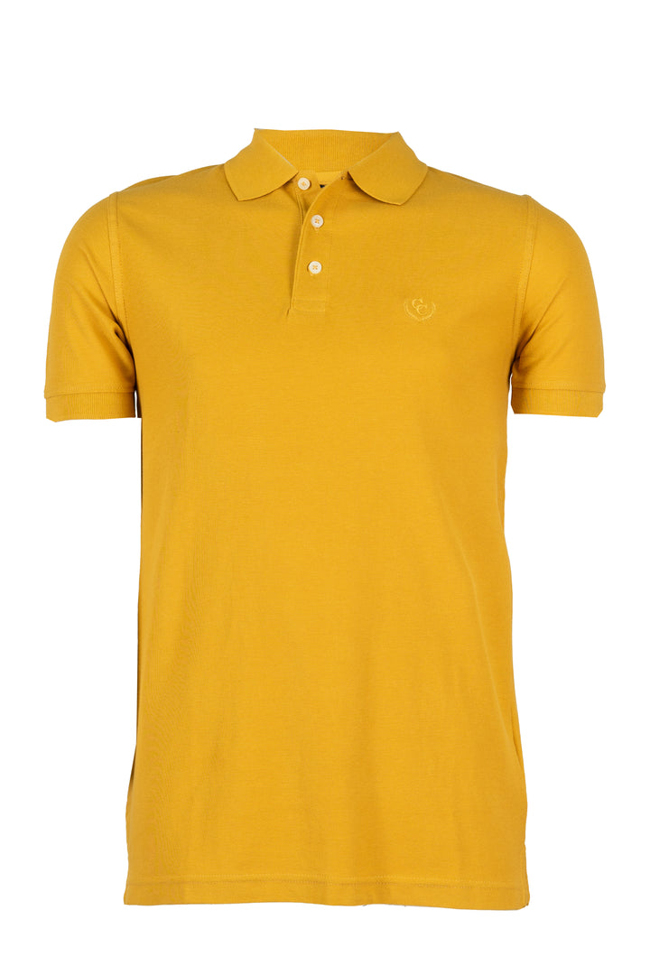 Polo uomo Coveri Collection in cotone piquet tinta unita