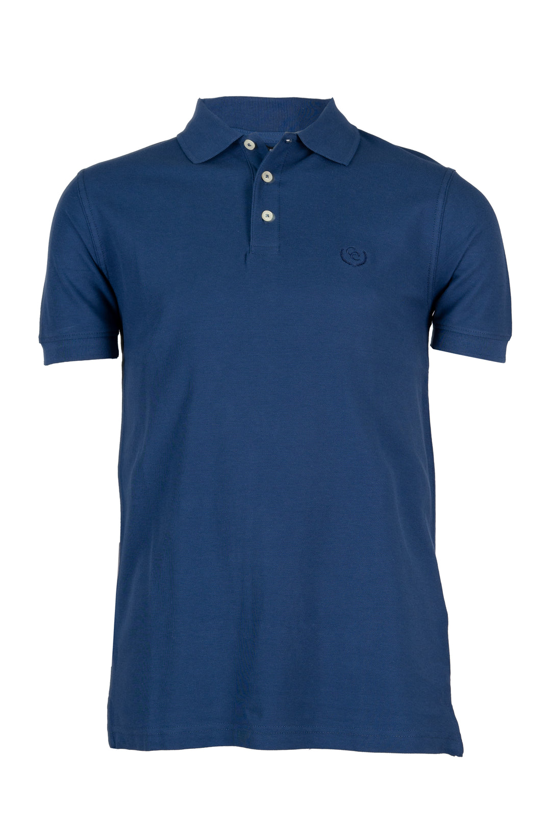 Polo uomo Coveri Collection in cotone piquet tinta unita