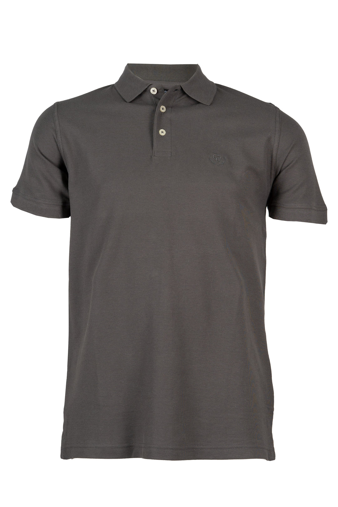 Polo uomo Coveri Collection in cotone piquet tinta unita