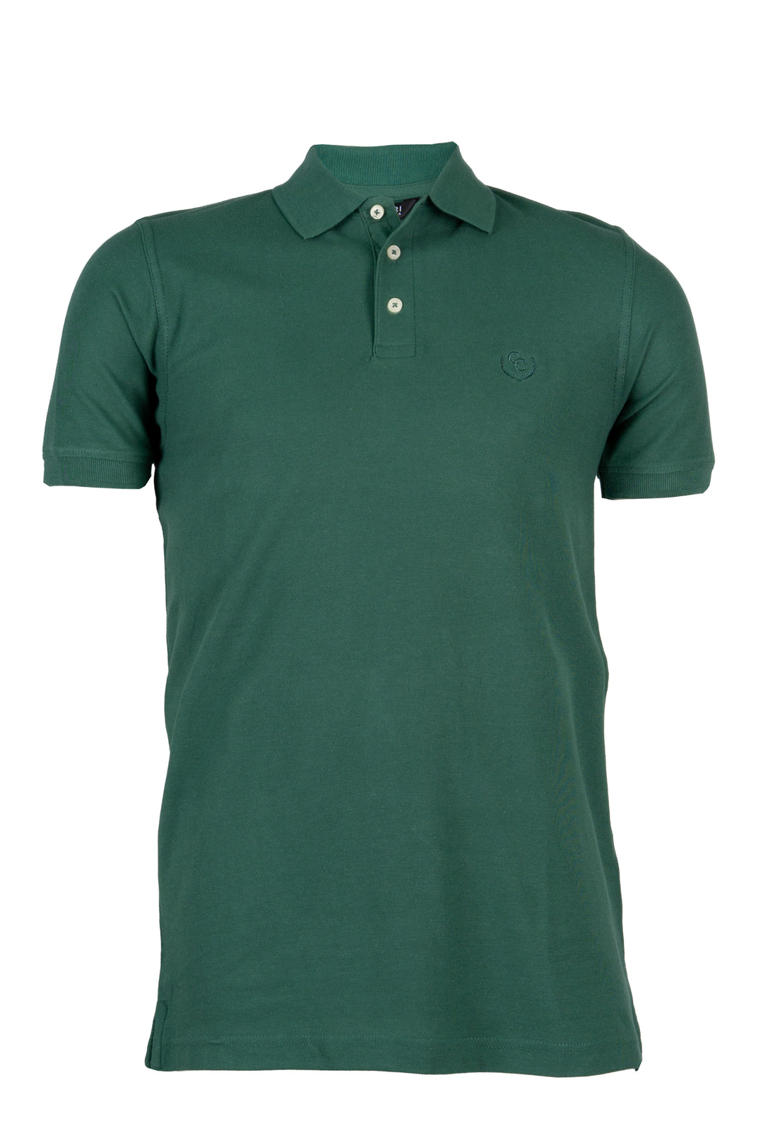 Polo uomo Coveri Collection in cotone piquet tinta unita