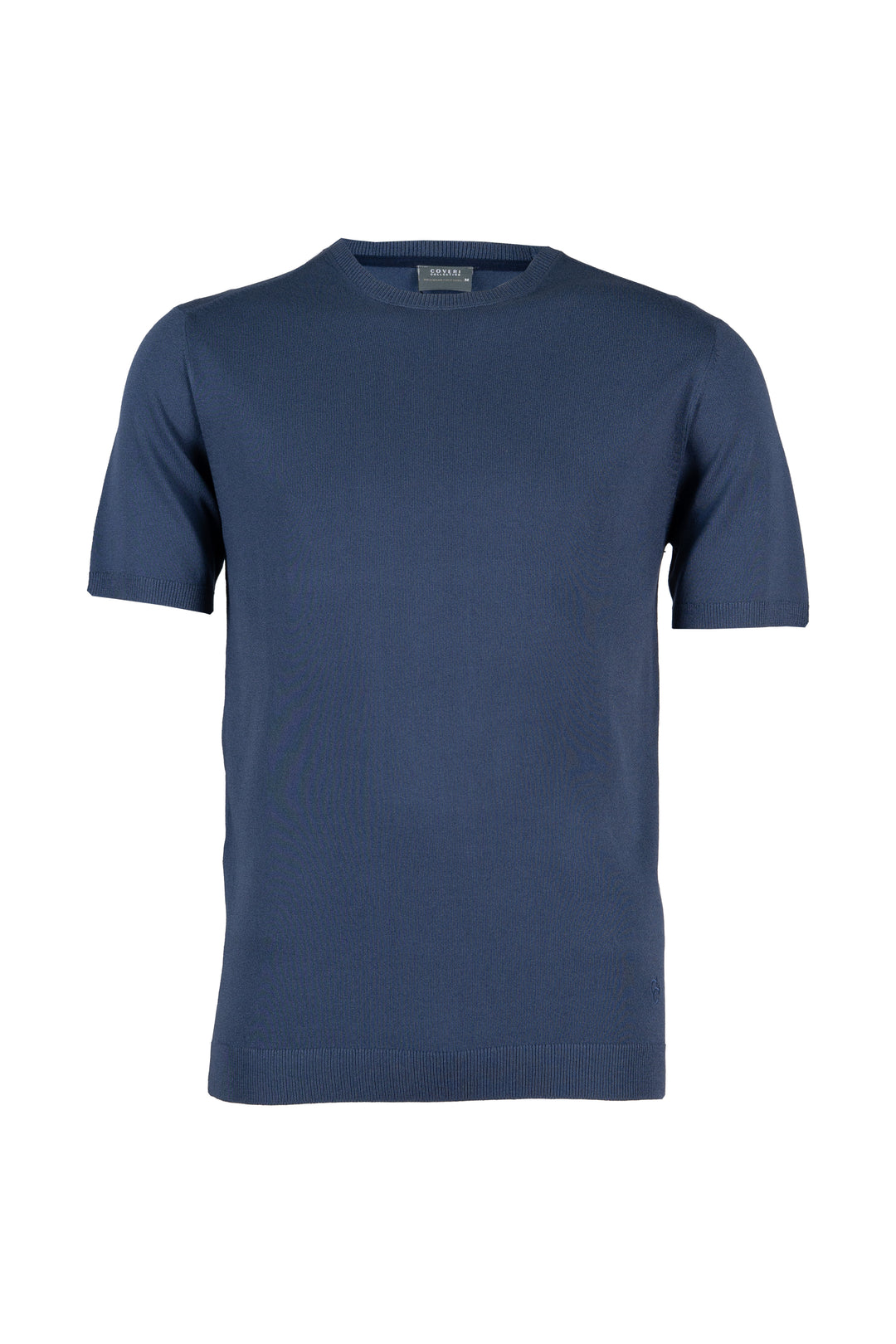 Tshirt uomo Coveri Collection manica corta in maglia con parasudore interno in contrasto cromatico