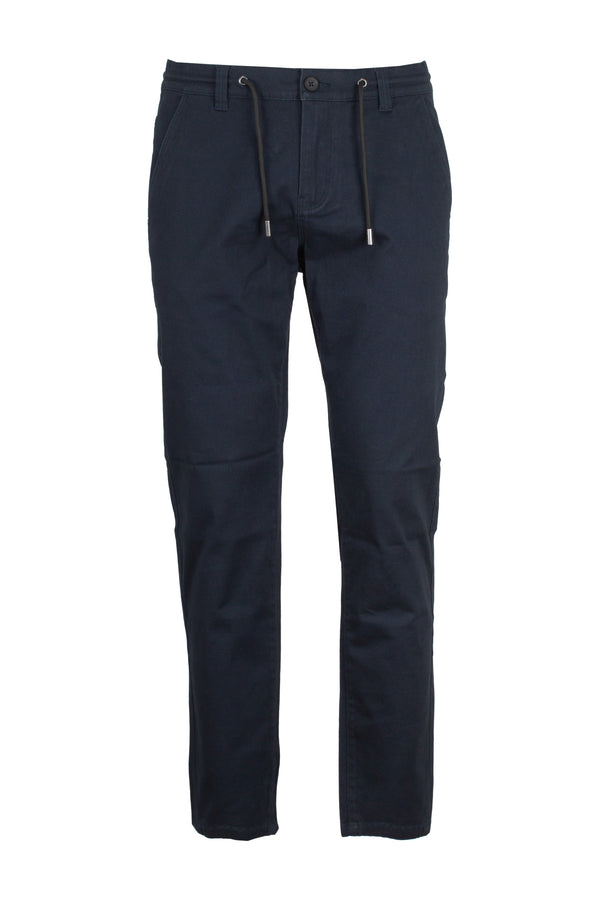 Pantalone tasca america con coulisse in vita colore blu