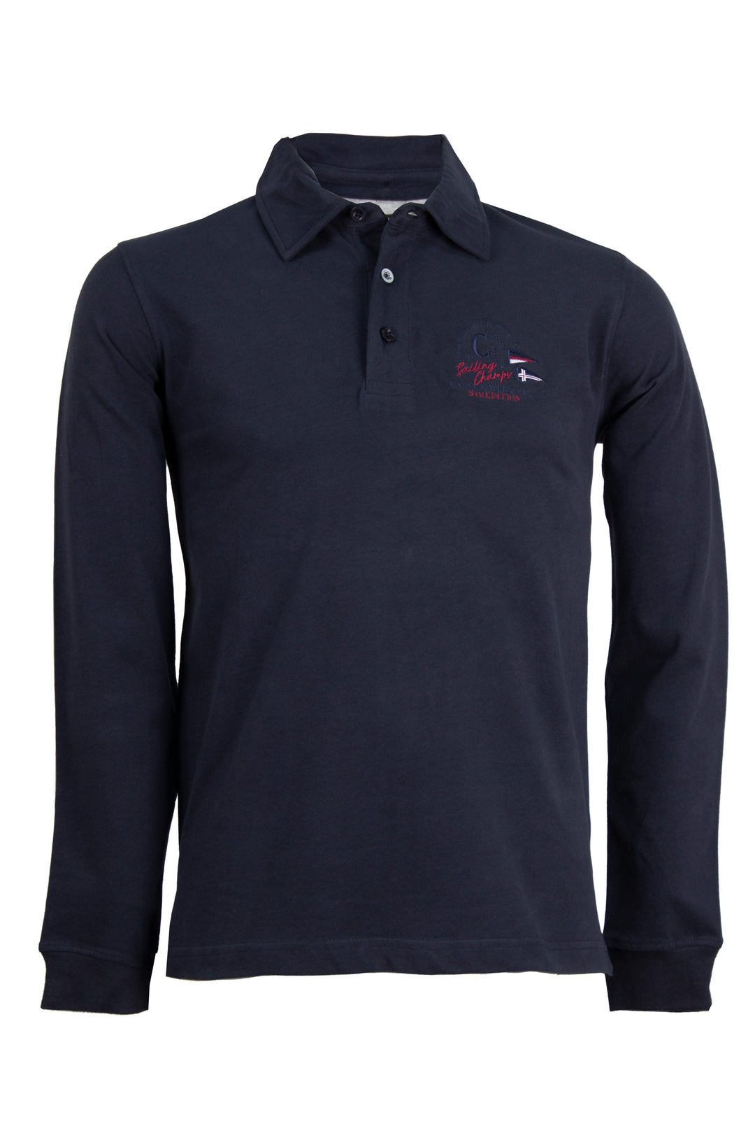 Polo Club Maglietta Polo Manica Lunga Polo Uomo Cotone Felpato