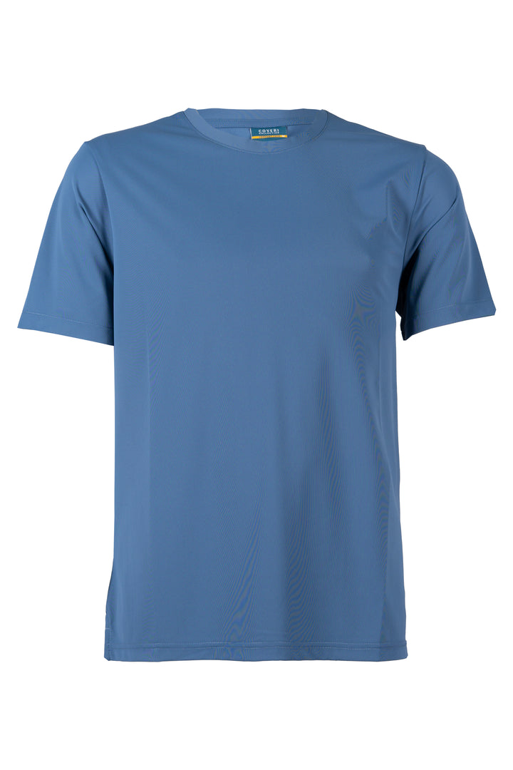 T-shirt uomo Coveri Collection in micropiquet tecnologia NO STIRO