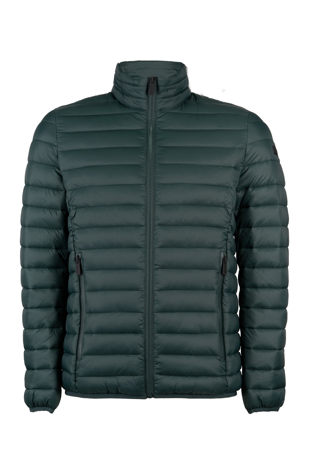 Giubbino imbottito 100 gr full zip con interno in contrasto cromatico