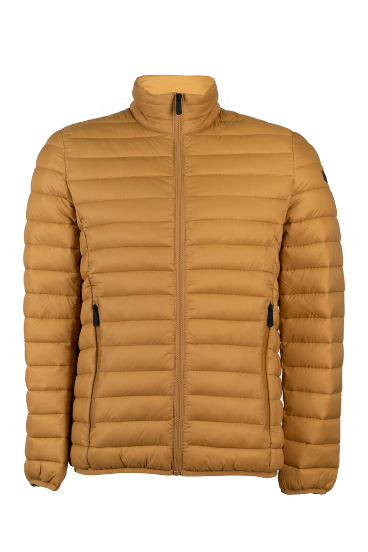 Giubbino imbottito 100 gr full zip con interno in contrasto cromatico