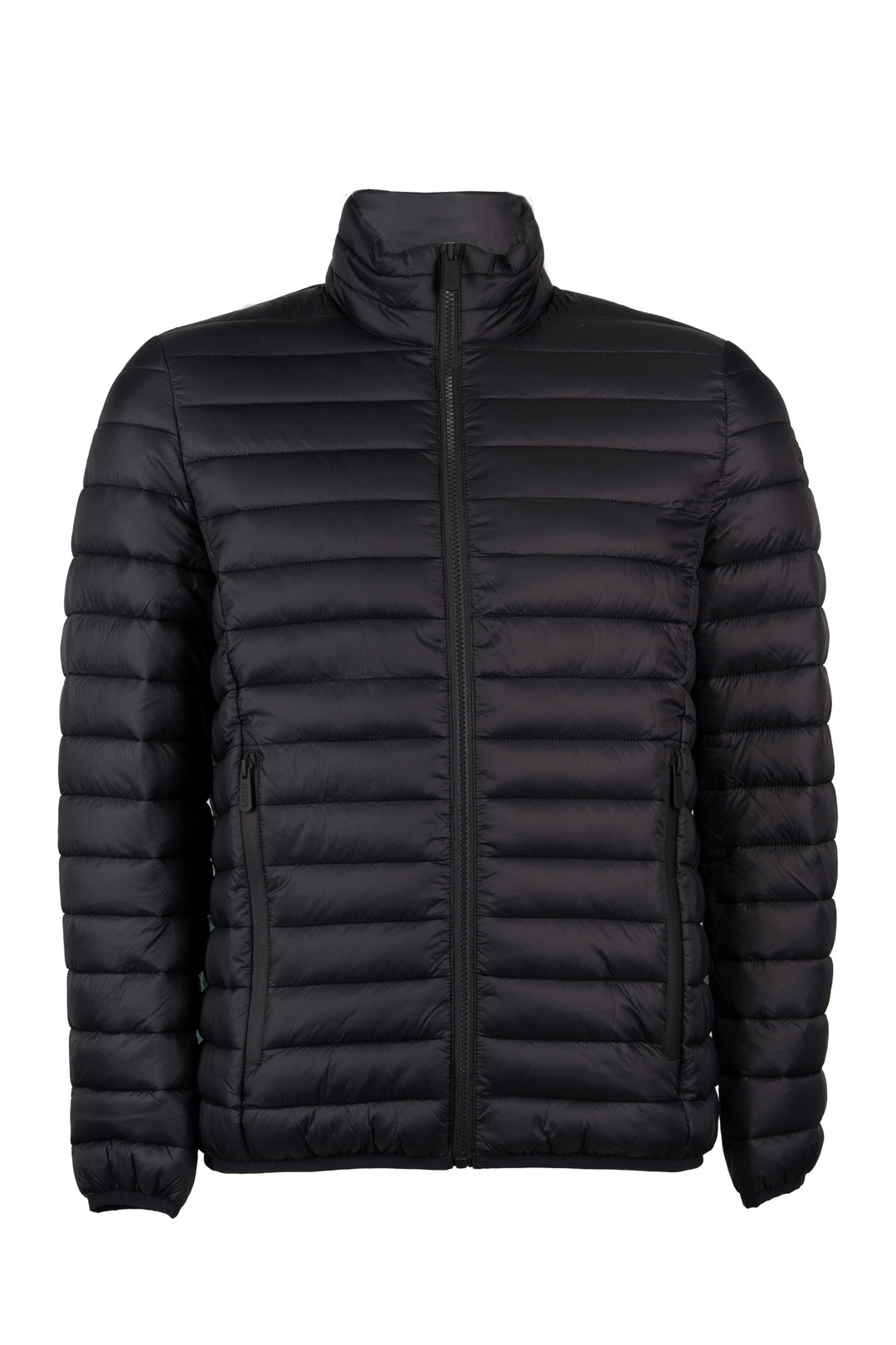 Giubbino imbottito 100 gr full zip con interno in contrasto cromatico