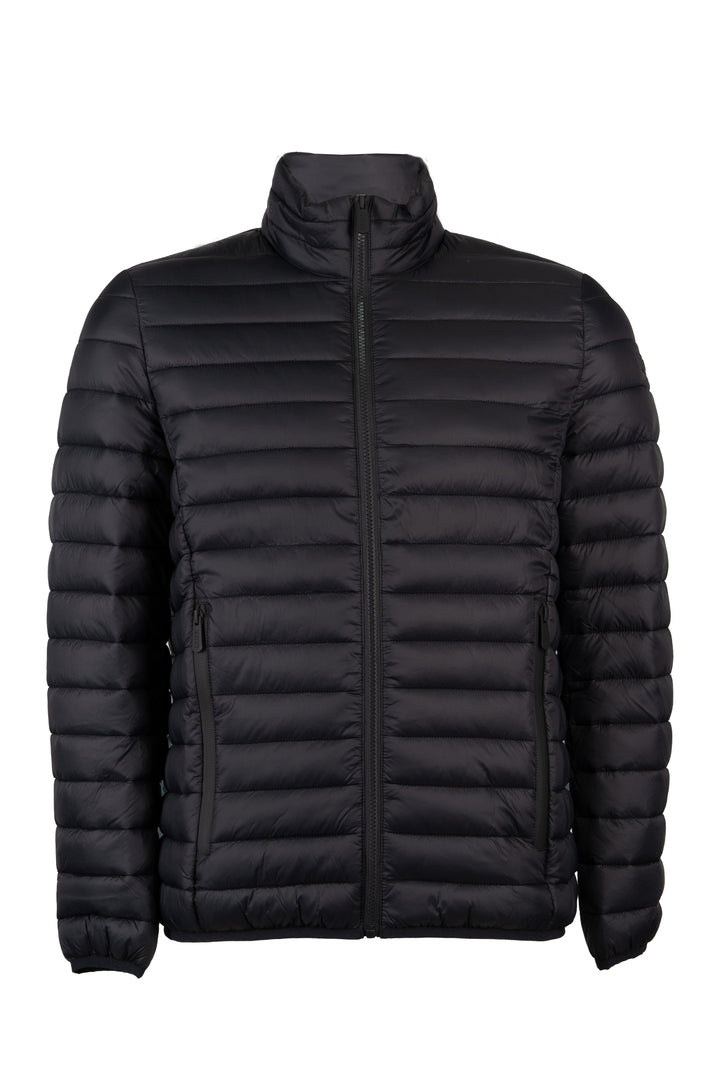 Giubbino imbottito 100 gr full zip con interno in contrasto cromatico