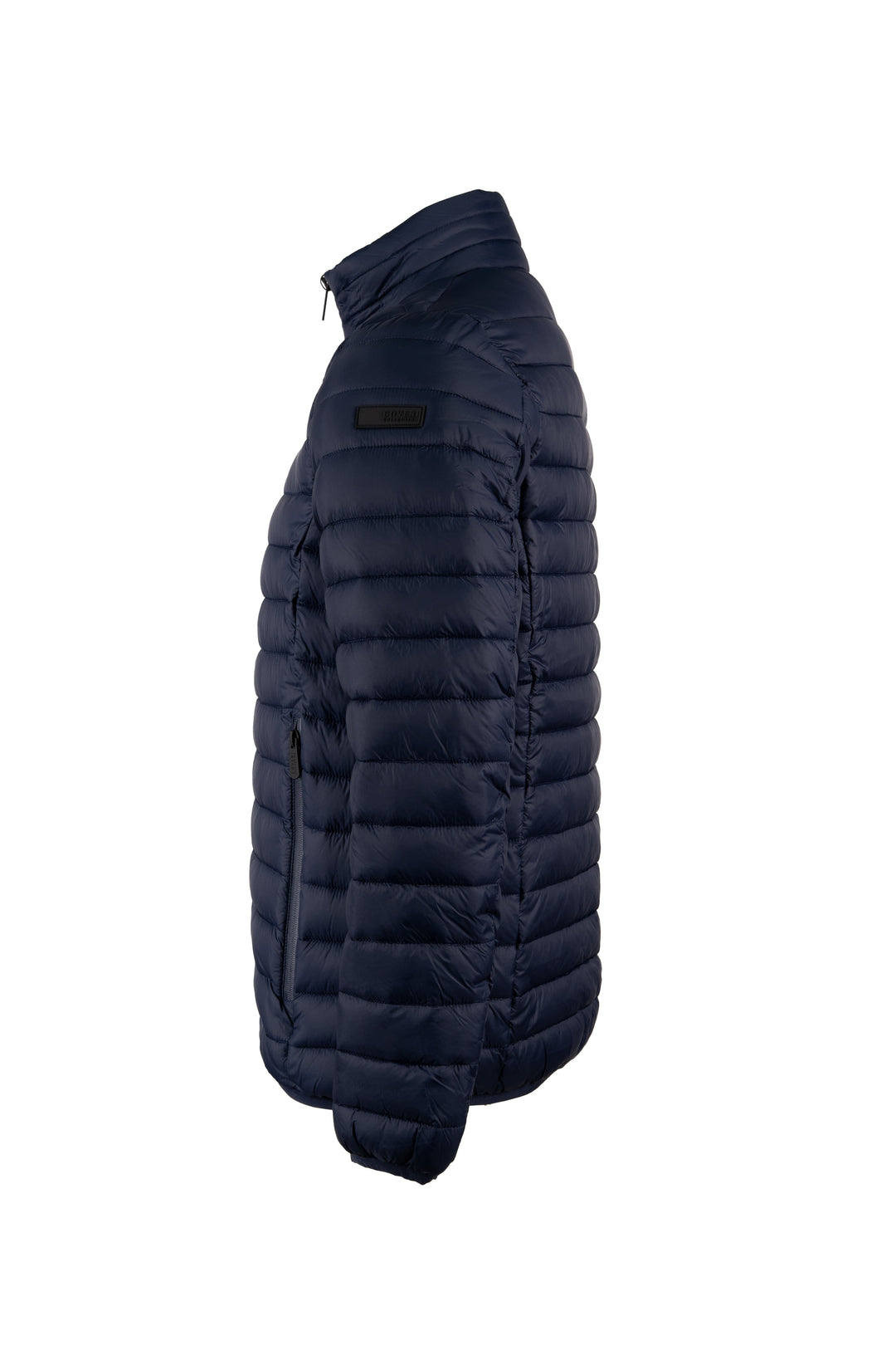 Giubbino imbottito 100 gr full zip con interno in contrasto cromatico