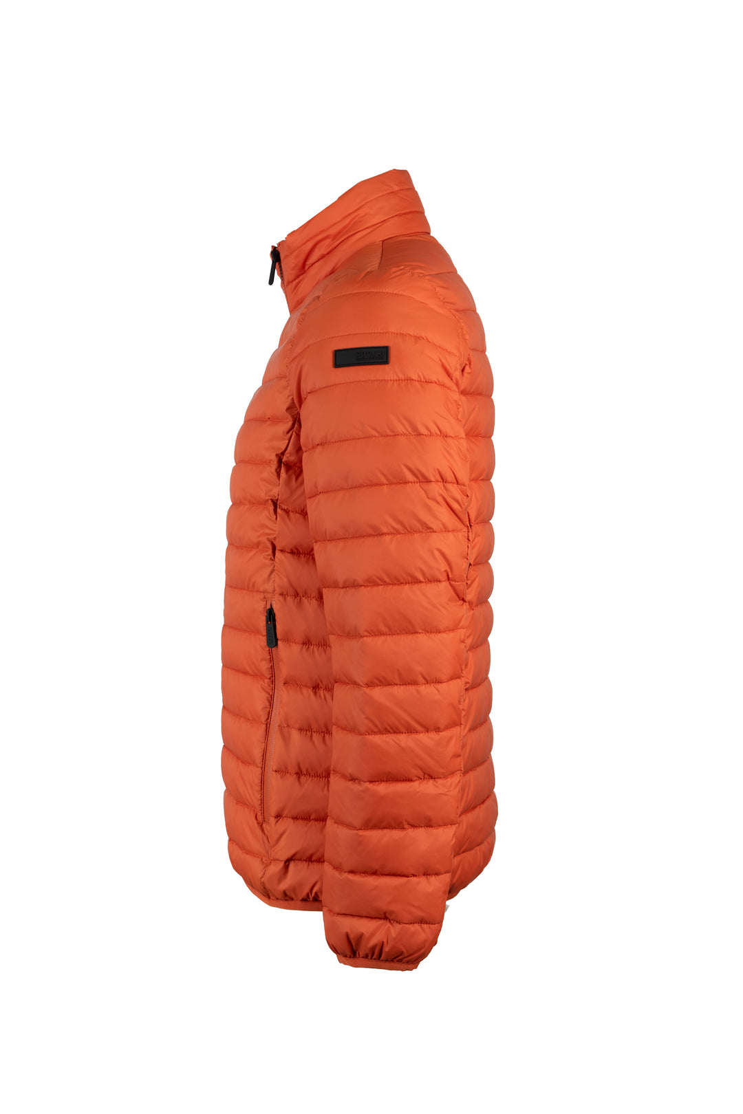 Giubbino imbottito 100 gr full zip con interno in contrasto cromatico