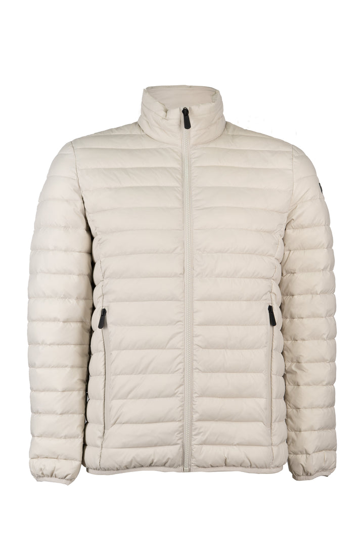 Giubbino imbottito 100 gr full zip con interno in contrasto cromatico