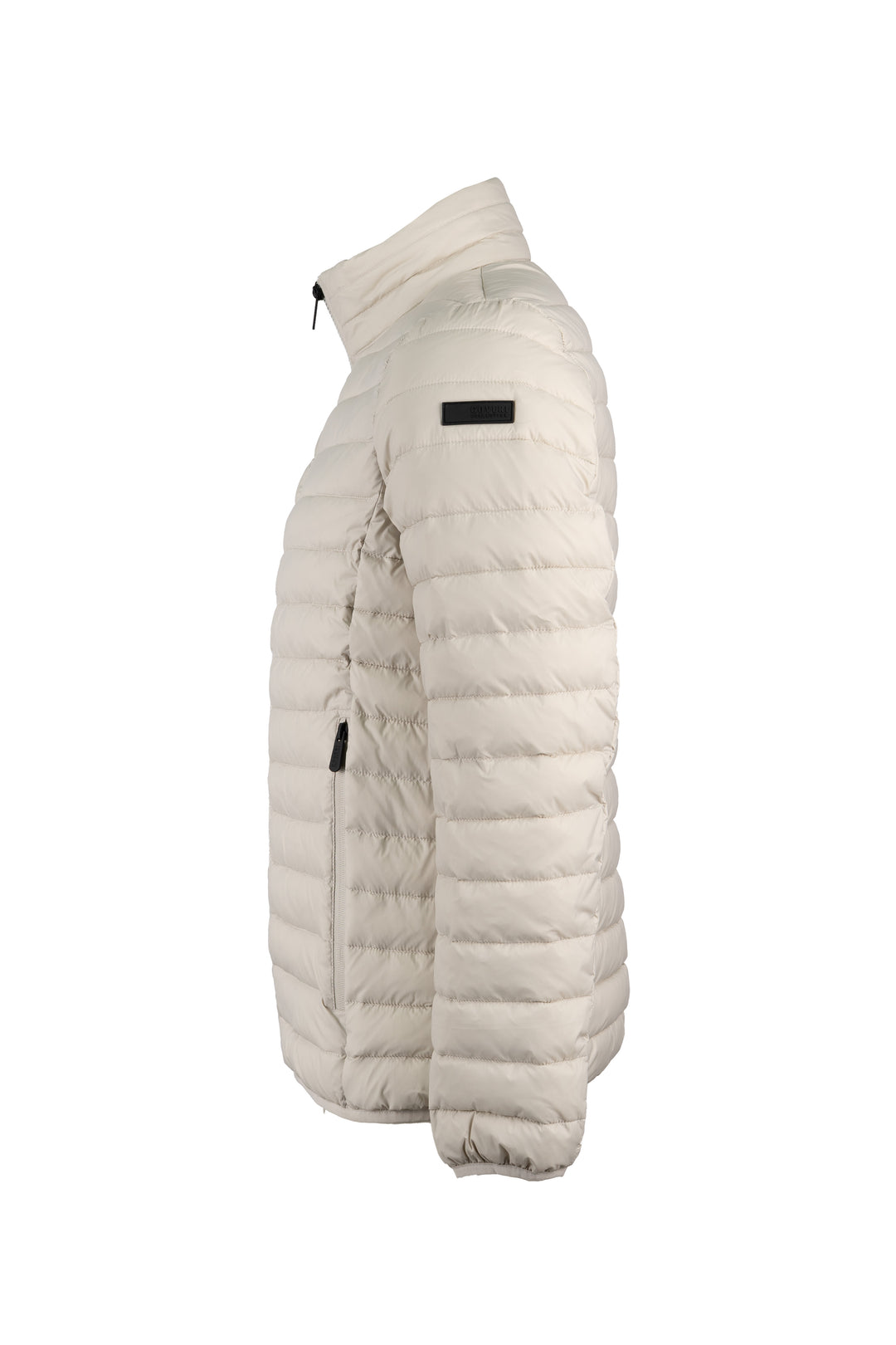 Giubbino imbottito 100 gr full zip con interno in contrasto cromatico