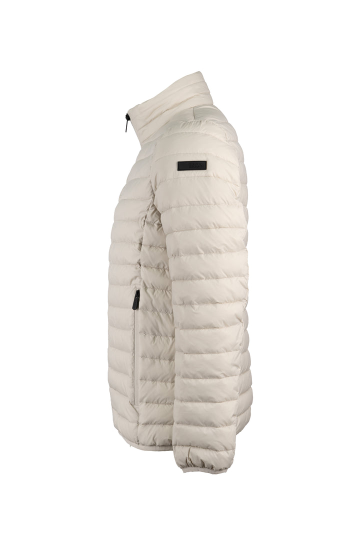 Giubbino imbottito 100 gr full zip con interno in contrasto cromatico