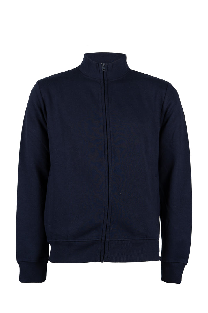 Felpa uomo Coveri Collection full-zip con tasche verticali