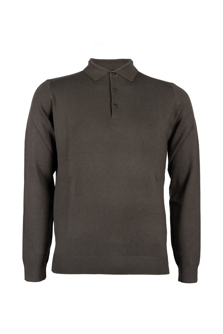 C/DURDEN - NOPRICE - Pullover uomo Coveri Collection con collo pollo e tre bottoni in misto lana