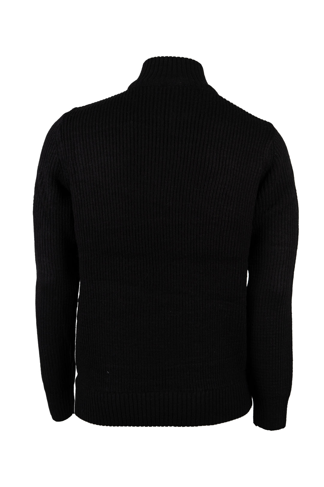 Giacca uomo collo alto con zip intera in misto lana con front padded