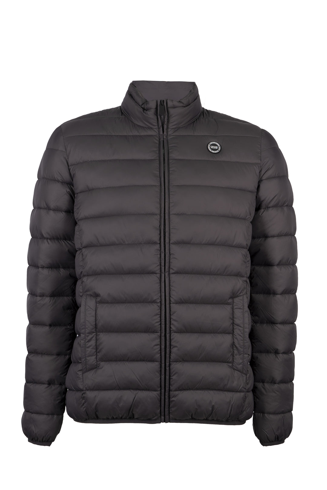 Giubbino 100Gr full zip con interno in cotone Oxford celeste