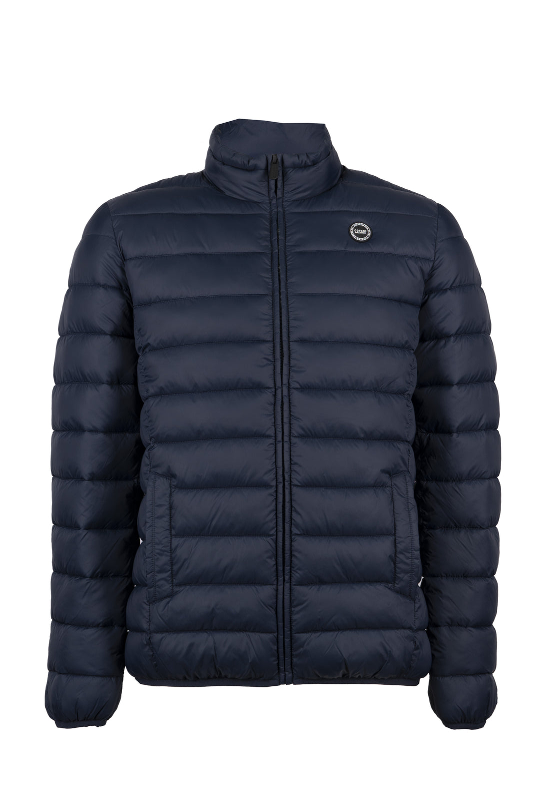 Giubbino 100Gr full zip con interno in cotone Oxford celeste