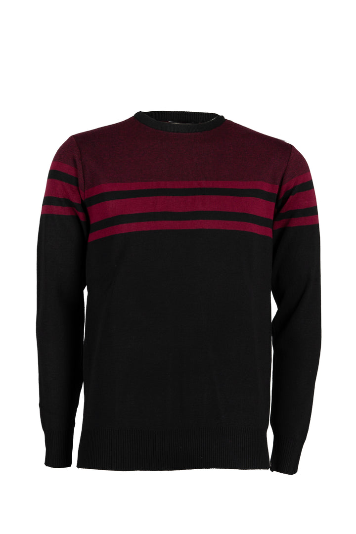 Pullover uomo Coveri Collection girocollo a righe