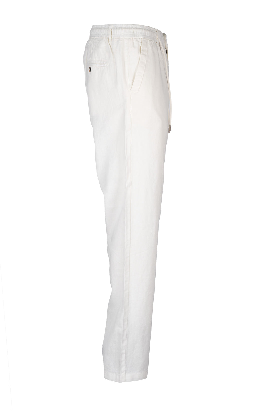 Pantalone uomo converi collection modello pantalaccio in misto lino con coulisse in vita