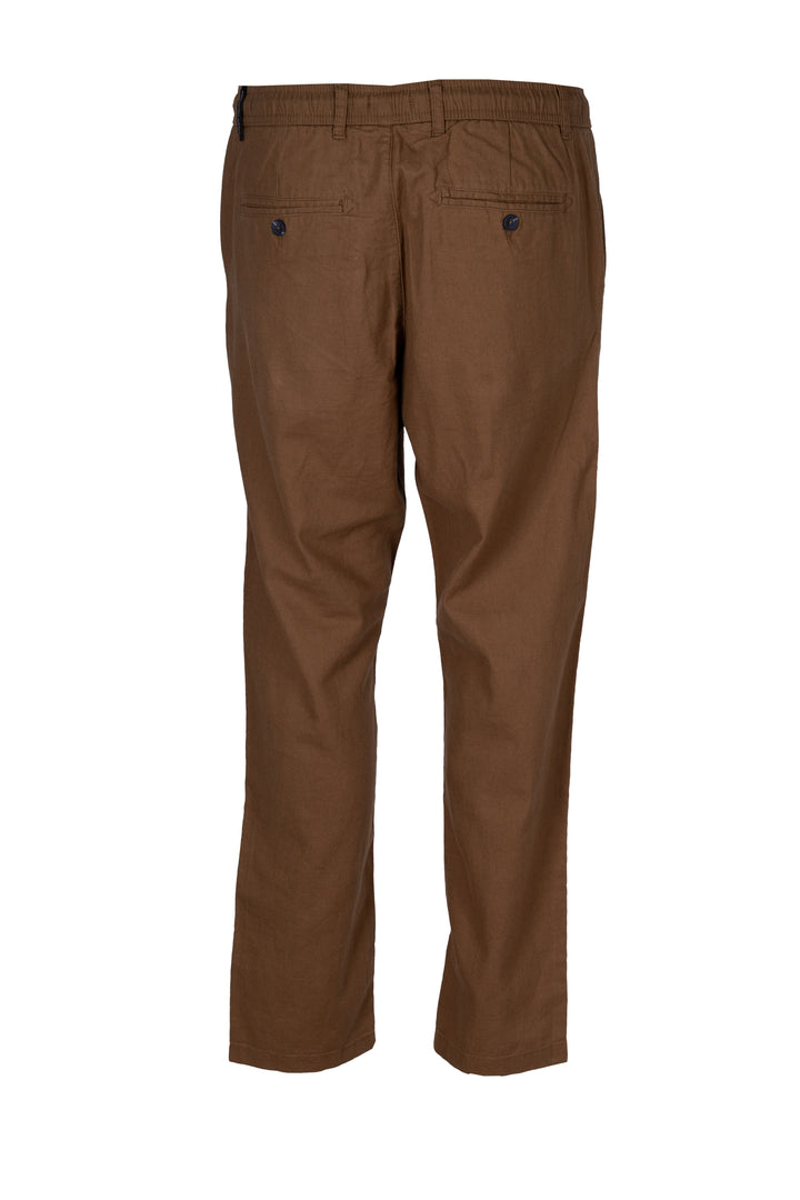 Pantalone uomo converi collection modello pantalaccio in misto lino con coulisse in vita